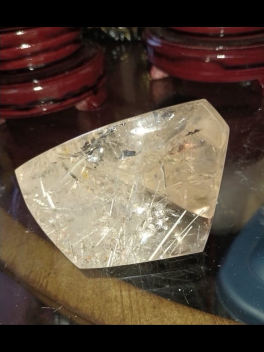 Rutilated Angel Hair Quartz Crystal